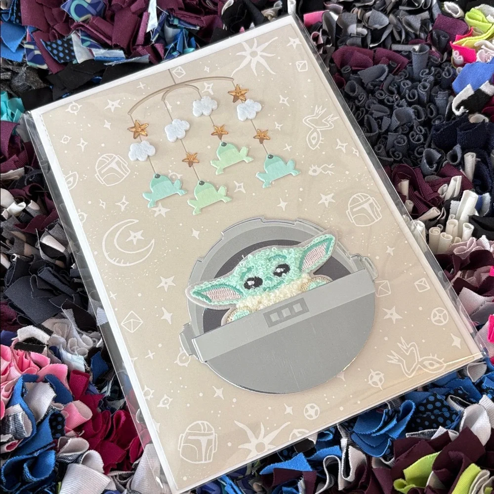 🆕Papyrus/Disney “Star Wars” New Baby Greeting Card